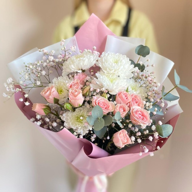 Букет цветов "Светлый облик"